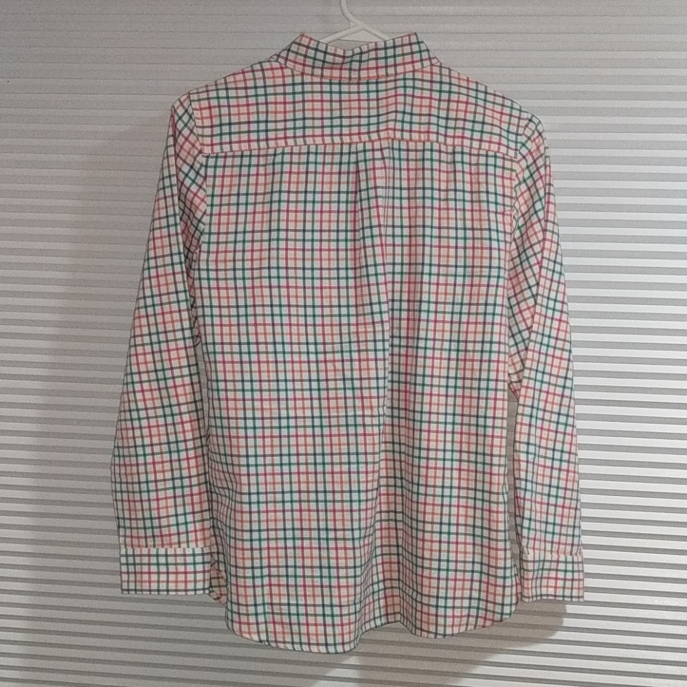 Talbot's plaid button up - Picture 4 of 5